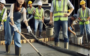 Concrete and cement finishers foreman/woman